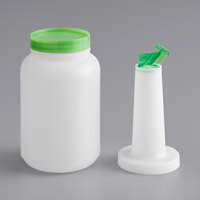 Choice 2 Qt. Pour Bottle with Green Flip Top and Cap