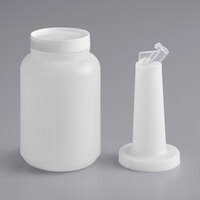 Choice 2 Qt. Pour Bottle with White Flip Top and Cap