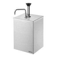 Server Condiment Dispenser with Stainless Steel Pump