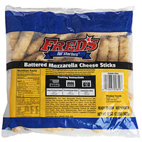 Fred's Battered Cheese Sticks 2 lb. - 6/Case