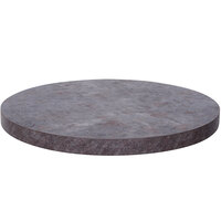 BFM Seating Relic Rustic Copper Round 2" Thick Table Top