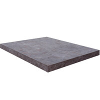 BFM Seating Relic 30" x 60" Rustic Copper Rectangular 2" Thick Table Top