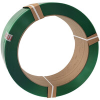 PAC Strapping Products 7,200' x 1/2" Green Polyester Strapping Coil with 16" x 6" Core