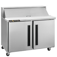 Traulsen Centerline CLPT-3610-SD-LR 36 1/2" 2 Door Refrigerated Sandwich Prep Table