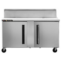 Traulsen Centerline CLPT-6016-SD-RR 60 1/2" 2 Right Hinged Door Refrigerated Sandwich Prep Table