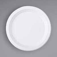 Fineline ReForm 9 3/4" White Polypropylene Plate - 400/Case