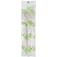 Fineline Conserveware Individually Wrapped White PSM Fork - 750/Case