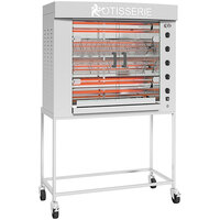 Rotisol-France FlamBoyant FB1160-4E Electric Rotisserie with 4 Spits