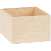 Cal-Mil Blonde 6" x 6" x 4" Maple Wood Merchandiser Box