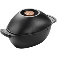 Outset® 76495 2 Quart Cast Iron Mussel Pot