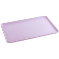 Baker's Lane Allergen-Free Full Size 18 Gauge Non-Stick 18" x 26" Wire in Rim Aluminum Bun / Sheet Pan