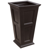 Mayne Fairfield 22" x 22" x 40" Espresso Planter