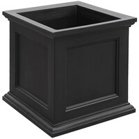 Mayne Fairfield 28" x 28" x 28" Black Planter