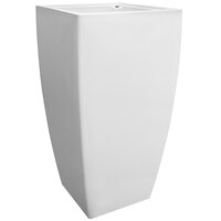 Mayne Kobi 17 1/2" x 17 1/2" x 32" White Planter