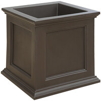 Mayne Fairfield 28" x 28" x 28" Espresso Planter