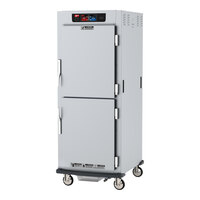 Metro C5 9 Series C599L-SDS-UPDS Full Size Insulated Low Wattage Pass-Through Holding Cabinet with Solid Dutch Doors and Stainless Steel Universal Slides