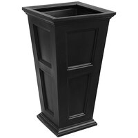 Mayne Fairfield 22" x 22" x 40" Black Planter