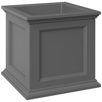 Mayne Fairfield 20" x 20" x 20" Graphite Grey Planter