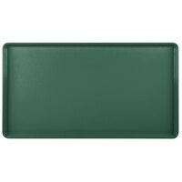 Cambro 1222D119 12" x 22" Sherwood Green Dietary Tray - 12/Case