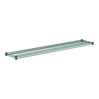 Regency 12" x 60" NSF Green Epoxy Wire Shelf