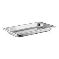 Vollrath 30312 Super Pan V® 1/3 Size 1 1/4" Deep Anti-Jam Stainless Steel Steam Table / Hotel Pan - 22 Gauge