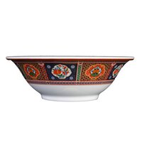 Thunder Group 5106TP Peacock 15 oz. Round Melamine Deep Bowl - 12/Case