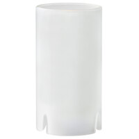 Sterno 80122 Nikola 4 1/2" Frosted Round Glass Liquid Candle Holder