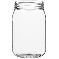 16 oz. Clear Round PET Jar