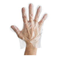 AeroGlove One Size Fits Most Clear Biodegradable Gloves - 9,600/Case