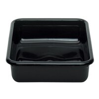 Cambro 1722CBP110 Poly Cambox 22" x 17" x 5" Black Polyethylene Bus Tub