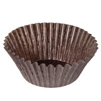 1 7/8" x 1 5/16" Glassine Baking/Candy Cups - 1000/Pack