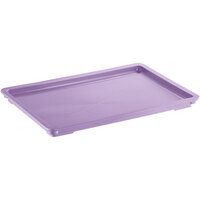 Baker's Lane 18" x 26" Purple Heavy-Duty Polypropylene Dough Proofing Box Lid