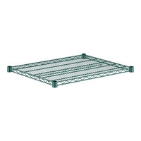 Regency 24" x 30" NSF Green Epoxy Wire Shelf