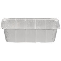 D&W 1 1/2 lb. Aluminum Foil Loaf Pan - 50/Pack