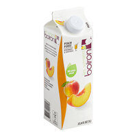 Les Vergers Boiron Peach 100% Fruit Puree 1 Liter