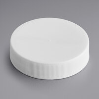 45/400 Ribbed Plastic Cap with Foam Liner - 2500/Case