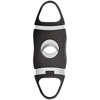 Franmara 4" Oval Black Cigar Cutter 8212