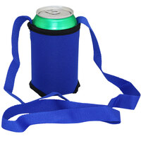 Franmara BevYoke Blue Neoprene Beverage Cozie with 18" Lanyard 8043-09