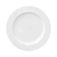 RAK Porcelain Access 7 1/2" Wide Rim Porcelain Flat Plate - 24/Case