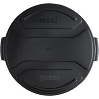 Toter RND44-L0200 Black Lid for 44 Gallon Round Trash Cans