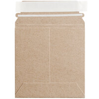 Lavex Stayflats® Kraft Self-Sealing Rigid Mailer #9 - 6" x 6" - 200/Case