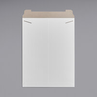 Lavex Stayflats® White Tab-Locking Rigid Mailer #11 - 18" x 24" - 50/Case