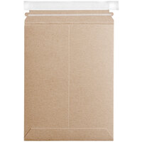 Lavex Stayflats® Kraft Self-Sealing Rigid Mailer #2 - 9" x 11 1/2" - 100/Case