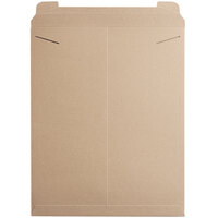 Lavex Stayflats® Kraft Tab-Locking Rigid Mailer #7 - 17" x 21" - 50/Case