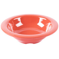 GET B-454-RO Diamond Mardi Gras 4.5 oz. Rio Orange Melamine Bowl - 48/Case