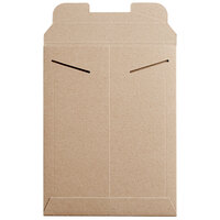 Lavex Stayflats® Kraft Tab-Locking Rigid Mailer #2 - 9" x 11" - 100/Case