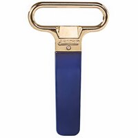 Franmara Ahh Super! Brass-Plated Two-Prong Cork Extractor with Dark Blue Sheath 2126-05