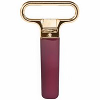 Franmara Ahh Super! Brass-Plated Two-Prong Cork Extractor with Burgundy Sheath 2126-03