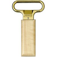 Franmara Ahh Super! Brass-Plated Two-Prong Cork Extractor with Birch Sheath 2128B