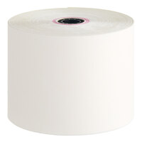 PointPlus 2 1/4" x 90' Carbonless 2-Ply Cash Register POS Paper Roll - 50/Case
